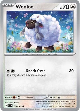 Wooloo 124/142 - [SV07 Stellar Crown]