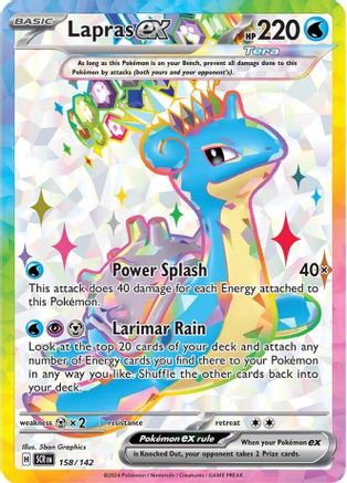 Lapras ex 158/142 - [SV07 Stellar Crown] Holofoil