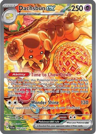 Dachsbun ex 169/142 - [SV07 Stellar Crown] Holofoil