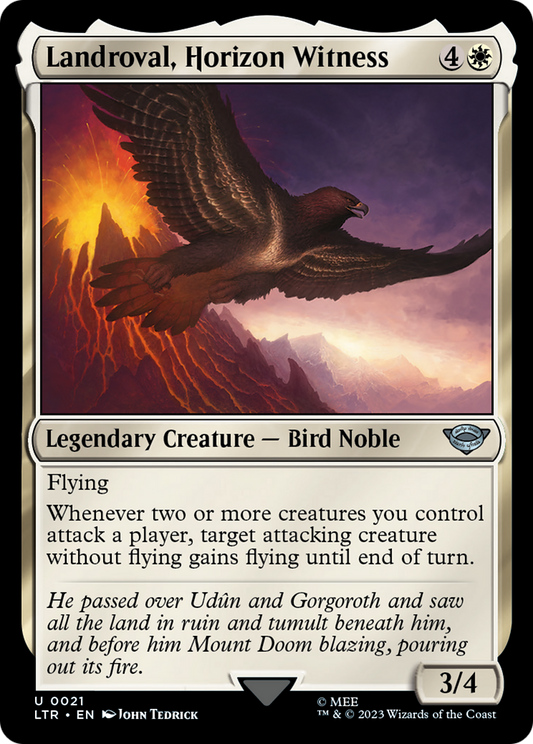 Landroval, Horizon Witness (LTR-021) - [The Lord of the Rings: Tales of Middle-earth]