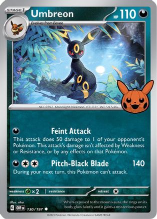 Umbreon 130 - [Trick or Trade BOOster Bundle 2024]