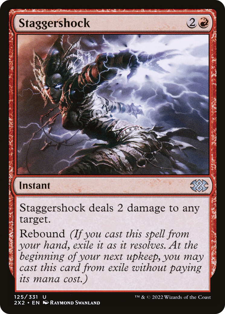 Staggershock (2X2-125) - [Double Masters 2022] Foil