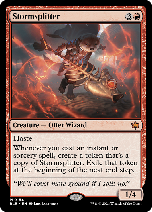 Stormsplitter (BLB-154) - [Bloomburrow] Foil
