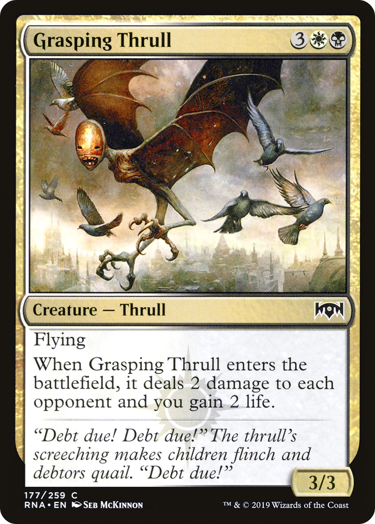 Grasping Thrull (RNA-177) - [Ravnica Allegiance]