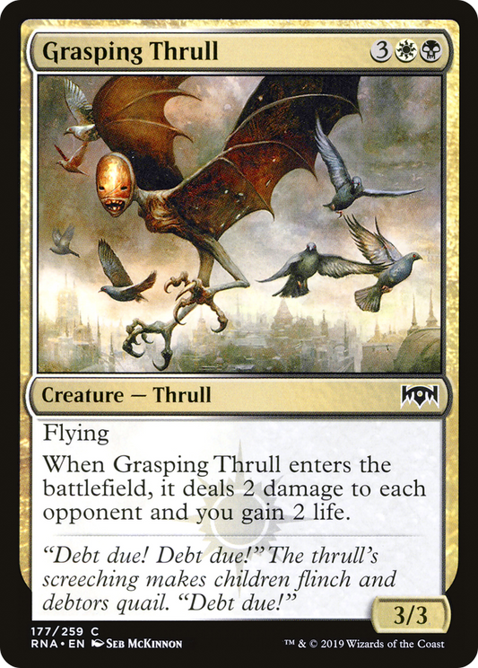 Grasping Thrull (RNA-177) - [Ravnica Allegiance]