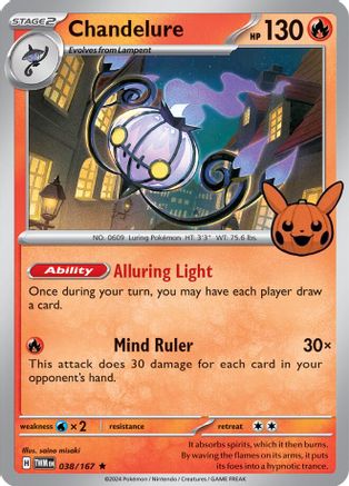 Chandelure 38 - [Trick or Trade BOOster Bundle 2024]