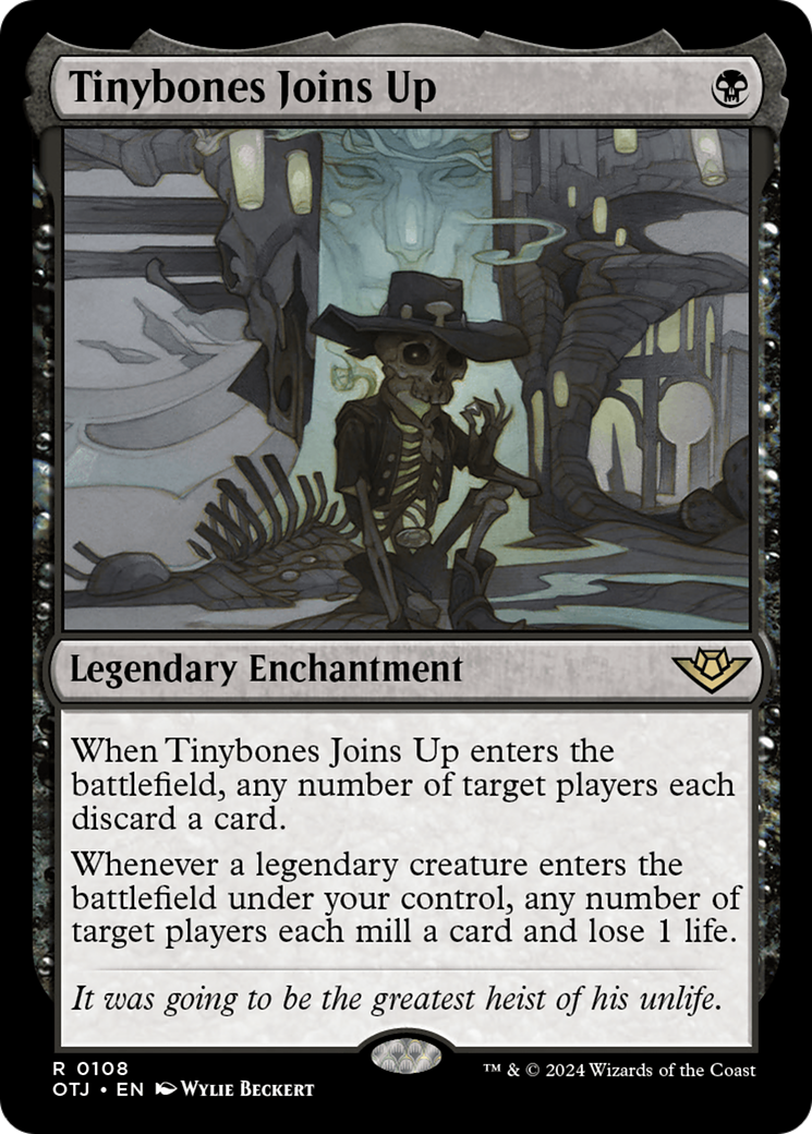 Tinybones Joins Up (OTJ-108) - [Outlaws of Thunder Junction] Foil