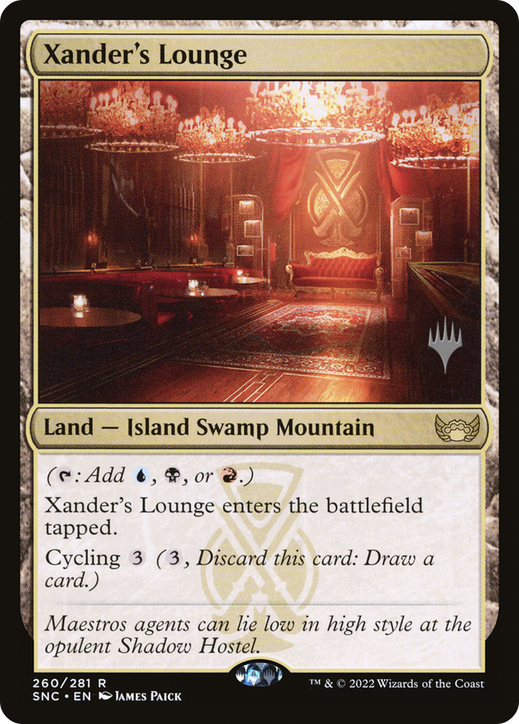 Xander's Lounge (PPSNC-260P) - [Streets of New Capenna Promos]