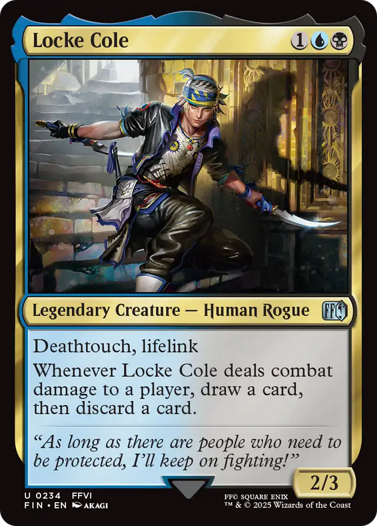 Locke Cole (FIN-234) - [FINAL FANTASY] Foil
