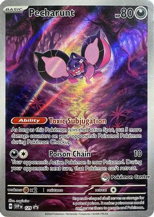 Pecharunt - 129 (Pokemon Center Exclusive) 129 - [Miscellaneous Cards & Products] Holofoil