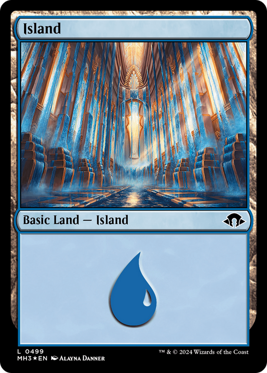 Île (MH3-499) - [Modern Horizons 3] Feuille 