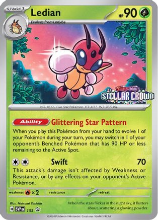 Ledian - SVP133 - [SV Scarlet & Violet Promo Cards] Holofoil