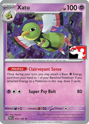 Xatu 72 - [Prize Pack Series Cards]
