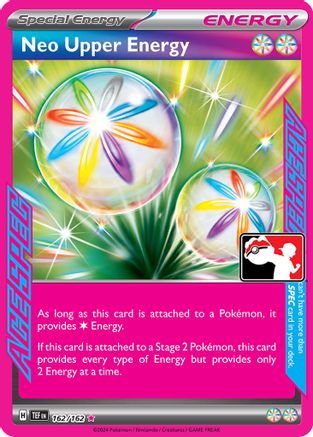 Neo Upper Energy 162 - [Prize Pack Series Cards] Holofoil