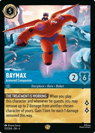 Baymax - Armored Companion (157/204)  - Azurite Sea