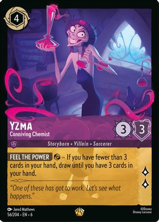 Yzma - Conniving Chemist (56/204)  - Azurite Sea