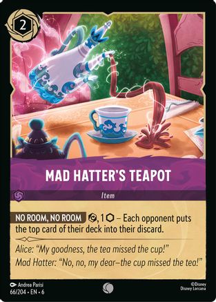 Mad Hatter's Teapot (66/204)  - Azurite Sea