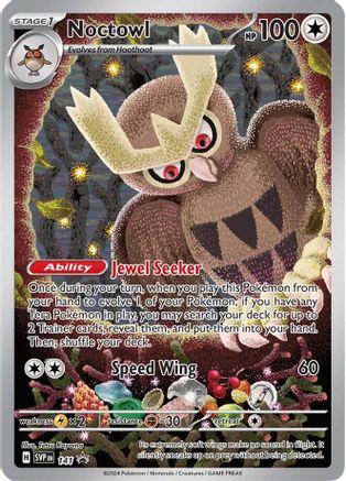 Noctowl - 141  - [SV Scarlet & Violet Promo Cards] Holofoil