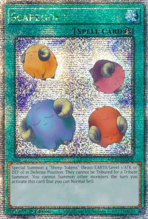 Scapegoat (Quarter Century Secret Rare) (MP24-EN008) - 25th Anniversary Tin: Dueling Mirrors 1st Edition