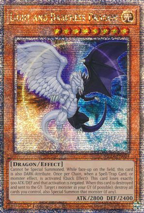 Light and Darkness Dragon (Quarter Century Secret Rare) (MP24-EN024) - 25th Anniversary Tin: Dueling Mirrors 1st Edition