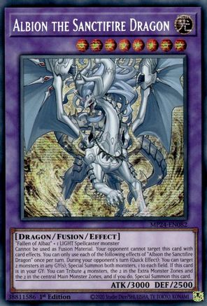 Albion the Sanctifire Dragon (MP24-EN082) - 25th Anniversary Tin: Dueling Mirrors 1st Edition