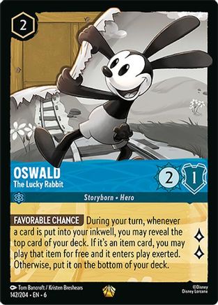 Oswald - The Lucky Rabbit (142/204)  - Azurite Sea