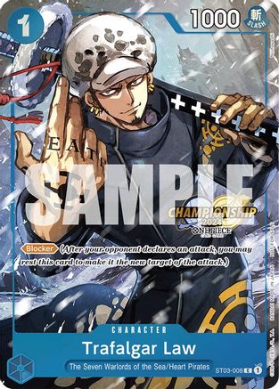 Trafalgar Law - ST03-008 (CS 2024 Event Pack) (ST03-008) - One Piece Promotion Cards