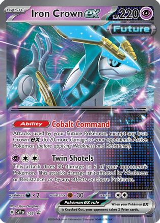 Iron Crown ex - 146 146 - [SV Scarlet & Violet Promo Cards] Holofoil