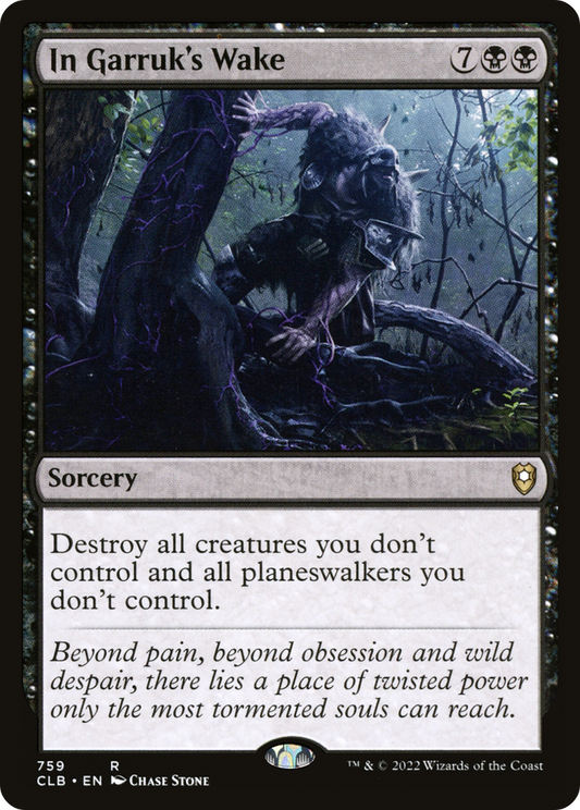 In Garruk's Wake (CLB-759) - [Commander Legends: Battle for Baldur's Gate]