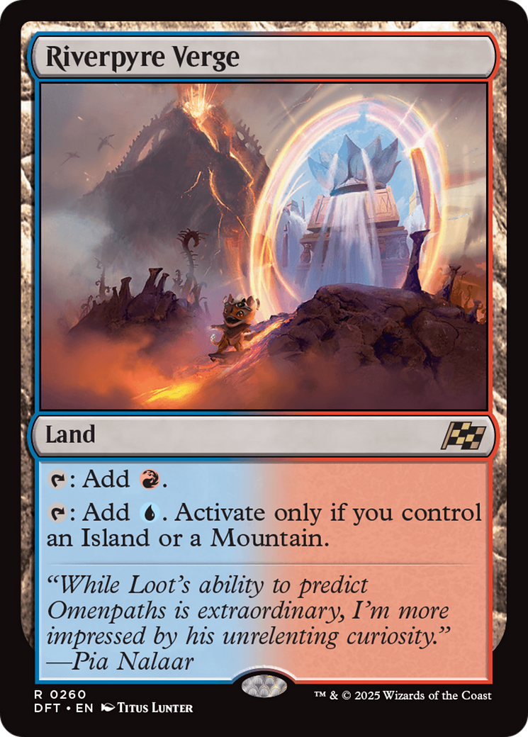 Riverpyre Verge (DFT-260) - [Aetherdrift] Foil