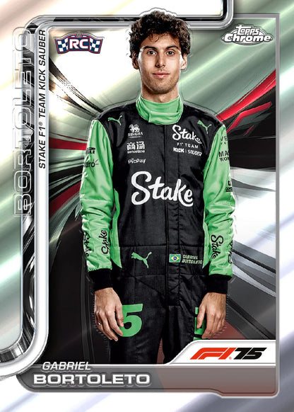 2025 Topps Formula 1 Chrome Racing Value Box