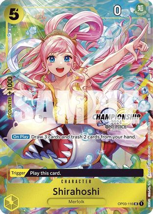 Shirahoshi (CS 2024 Celebration Pack) (OP03-116) - One Piece Promotion Cards