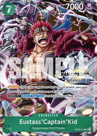 Eustass"Captain"Kid (CS 2024 Celebration Pack) (ST02-013) - One Piece Promotion Cards