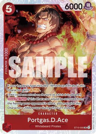 Portgas.D.Ace (ST15-005) - Starter Deck 15: RED Edward.Newgate