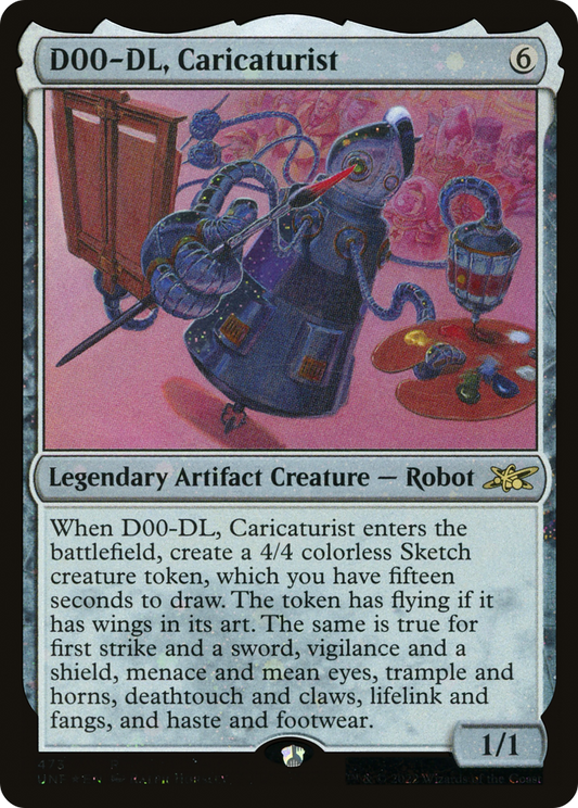 D00-DL, Caricaturist (UNF-473) - [Unfinity] Foil
