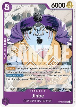 Jinbe (OP05-066) - Starter Deck 18: PURPLE Monkey.D.Luffy