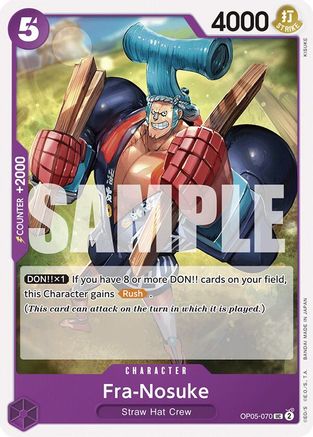 Fra-Nosuke (OP05-070) - Starter Deck 18: PURPLE Monkey.D.Luffy