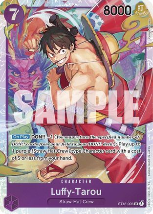 Luffy-Tarou (ST18-005) - Starter Deck 18: PURPLE Monkey.D.Luffy