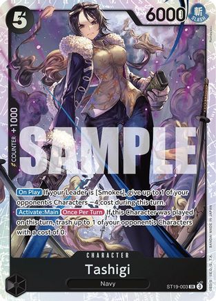 Tashigi (ST19-003) - Starter Deck 19: BLACK Smoker