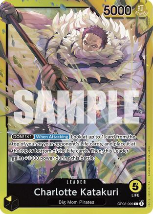 Charlotte Katakuri (OP03-099) (OP03-099) - Starter Deck 20: YELLOW Charlotte Katakuri