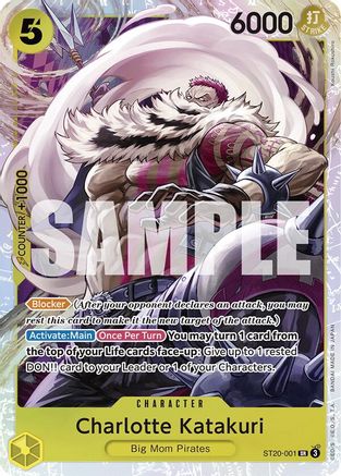 Charlotte Katakuri (ST20-001) (ST20-001) - Starter Deck 20: YELLOW Charlotte Katakuri