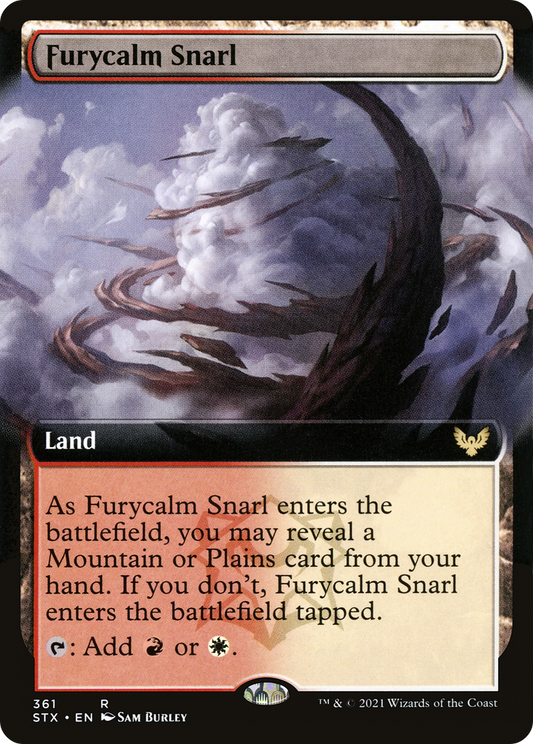 Furycalm Snarl (Extended Art) (STX-361) - [Strixhaven: School of Mages]: (Extended Art)