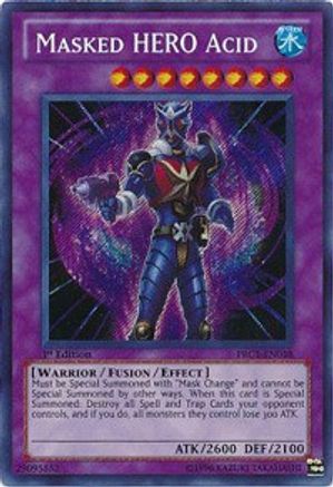 Masked HERO Acid (PRC1-EN018) - 2012 Premium Collection Tin 1st Edition