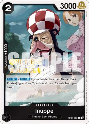 Inuppe (Judge Pack Vol. 4) (OP06-082) - One Piece Promotion Cards