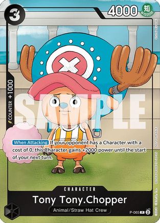 Tony Tony.Chopper (Event Pack Vol. 5) (P-065) - One Piece Promotion Cards