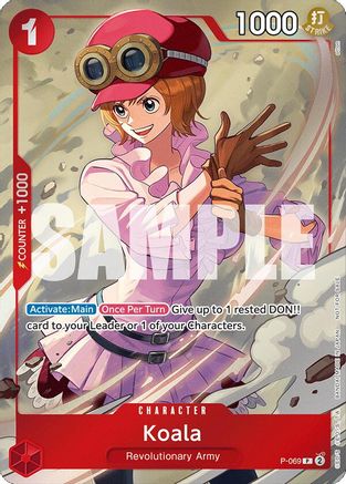 Koala (Event Pack Vol. 5) (P-069) - One Piece Promotion Cards