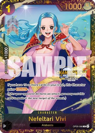 Nefeltari Vivi (October Championship 2024 Store Regionals) (OP05-086) - One Piece Promotion Cards