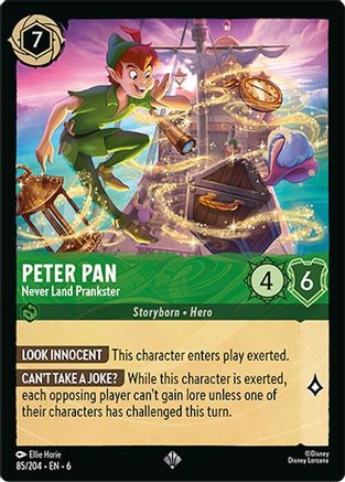 Peter Pan - Never Land Prankster (85/204)  - Azurite Sea