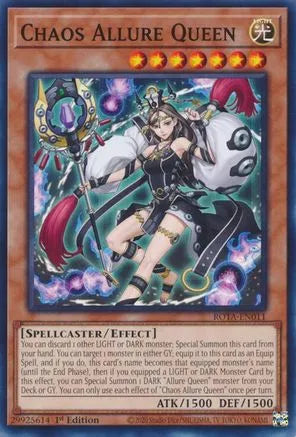 Chaos Allure Queen (ROTA-EN011) - Rage of the Abyss 1st Edition