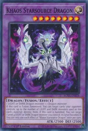 Khaos Starsource Dragon (ROTA-EN034) - Rage of the Abyss 1st Edition